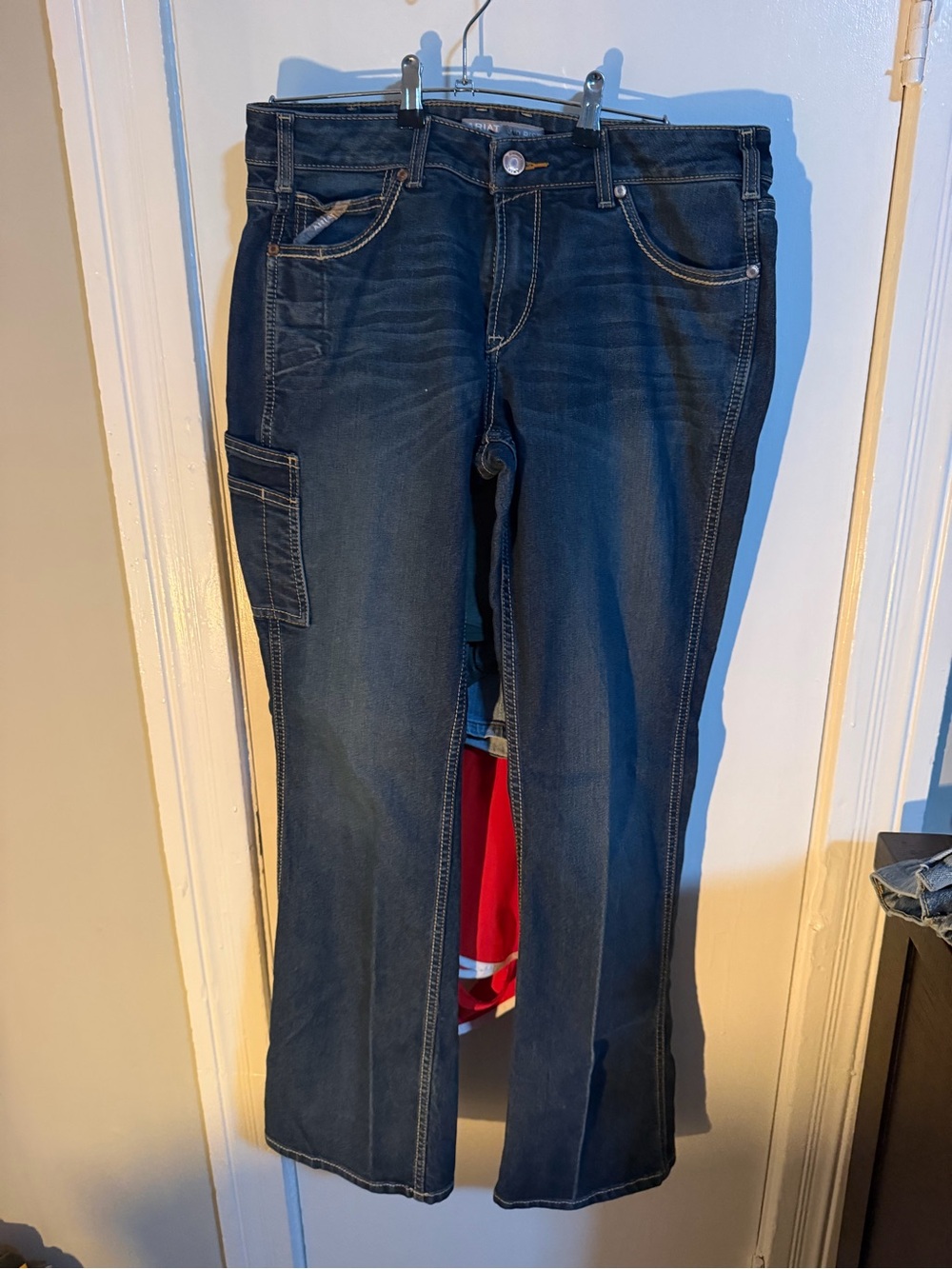 Women's Dark Blue Straight-Leg Jeans